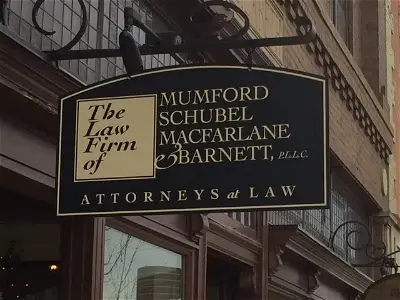 The Law Firm of Mumford, Schubel, Macfarlane, Barnett, P.L.L.C. Attorneys at Law